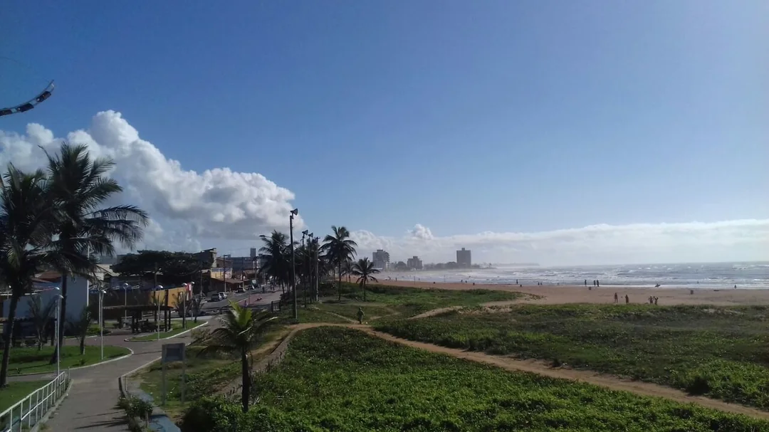 Vista de Jacaraípe, em Serra (ES)