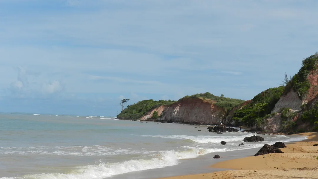 Vista de Nova Almeida, em Serra (ES)