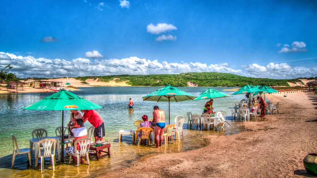 Vista de Pitangui, em Extremoz (RN)