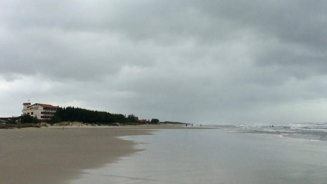 Vista de Praia de Arroio do Sal, em Arroio do Sal (RS)