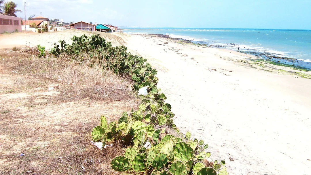 Vista de Praia de Icaraí, em Caucaia (CE)