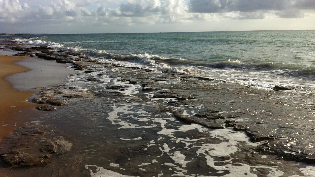 Vista de Praia de Tabuba, em Caucaia (CE)