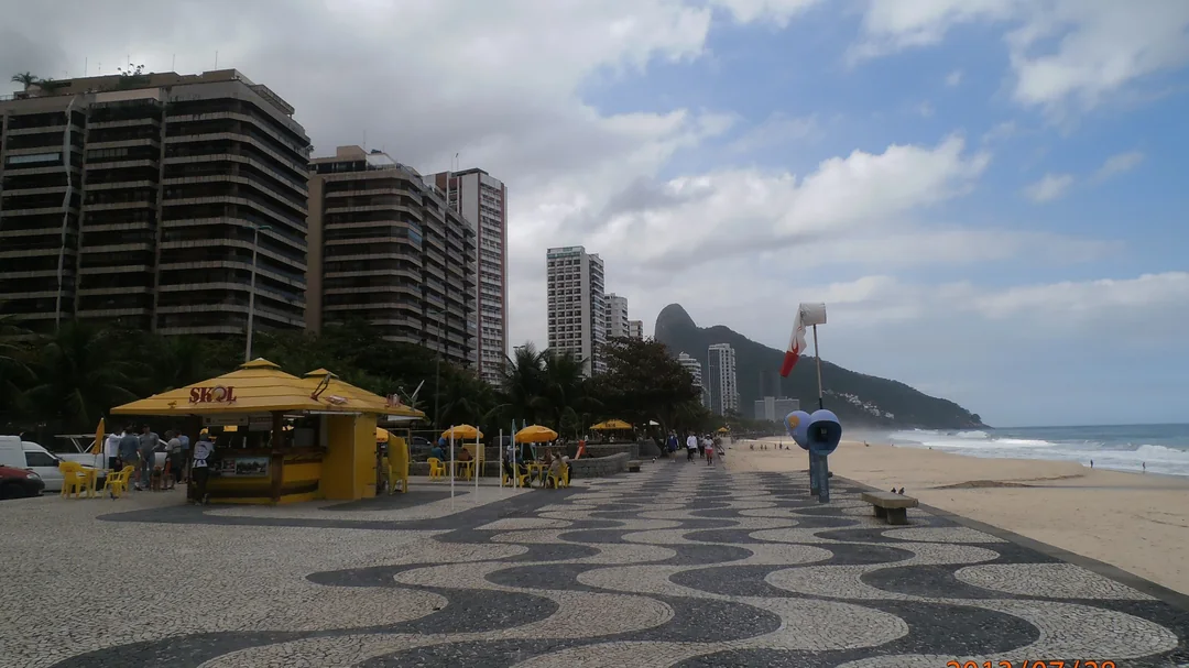 Vista de São Conrado, em Rio de Janeiro (RJ)