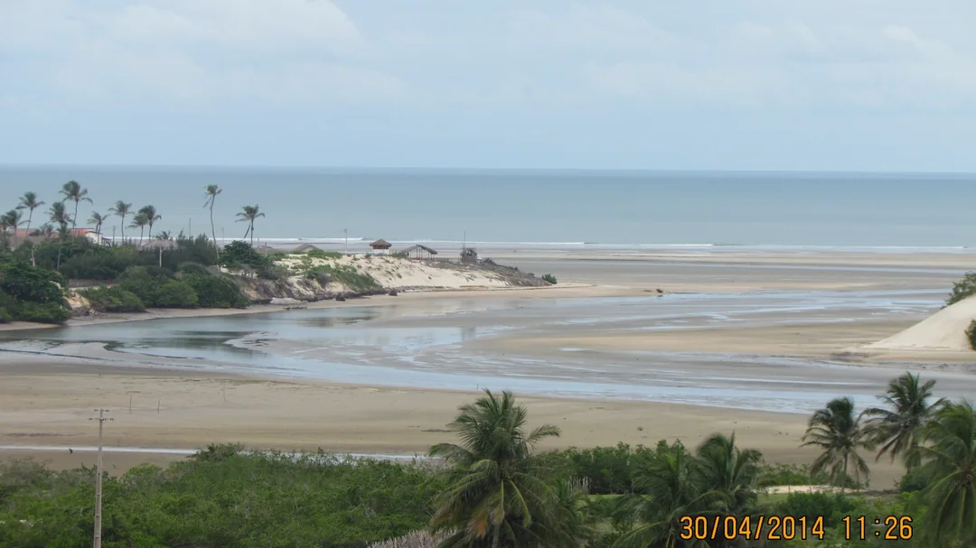 Vista de Tatajuba, em Camocim (CE)