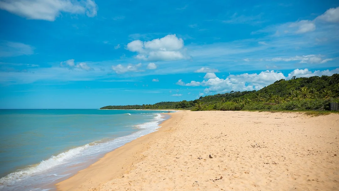 Praia de Itapororoca, em Trancoso, Porto Seguro (BA)