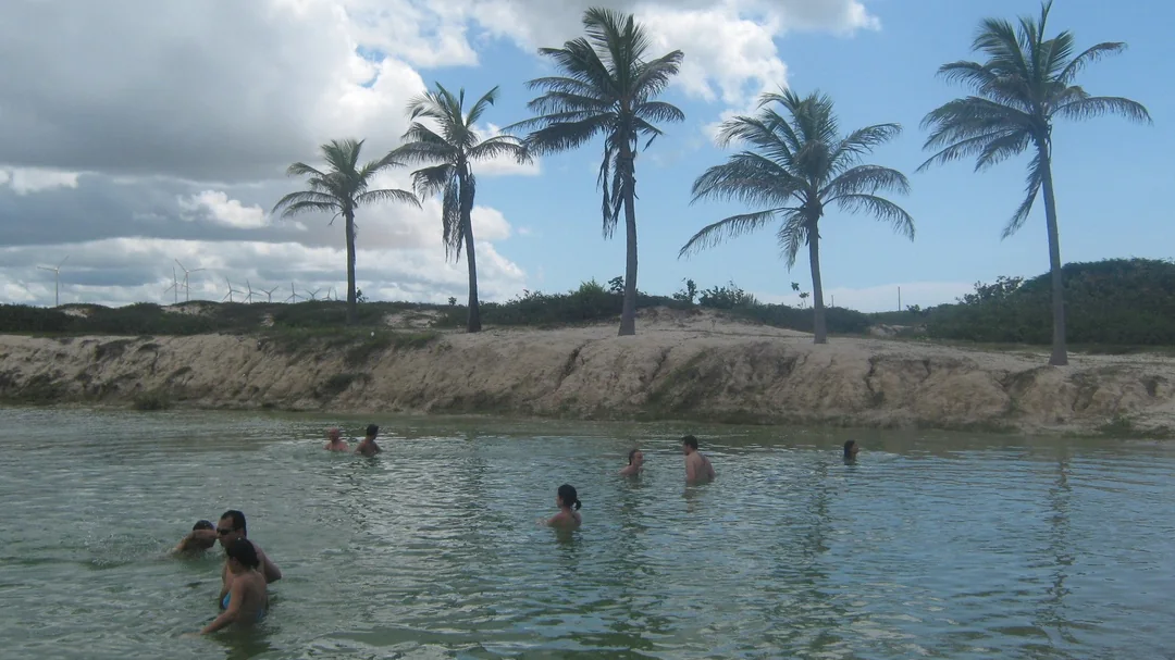 Vista de Uruaú, em Beberibe (CE)